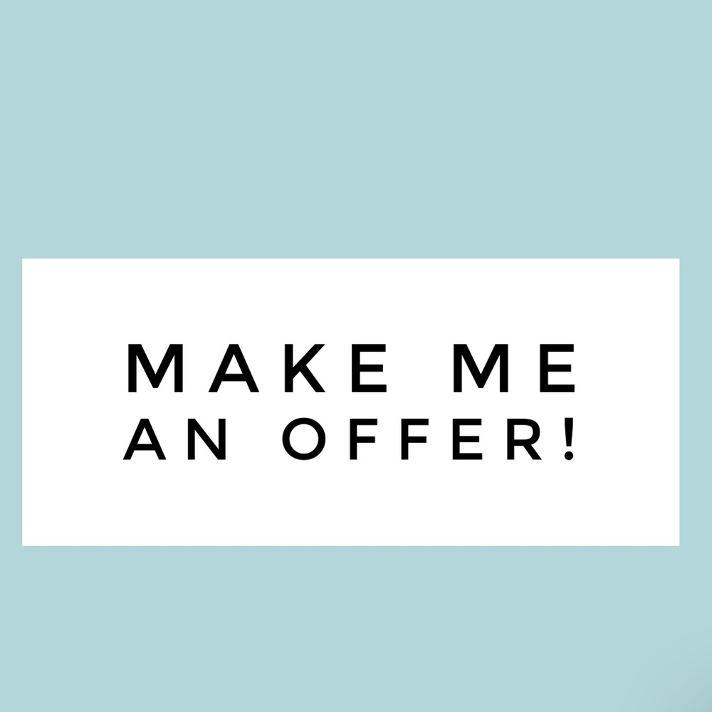 Reasonable offers accepted!
